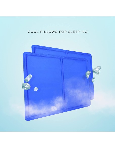 Cooling Gel Pads With Cushion for Pillows, Laptop, Mattress