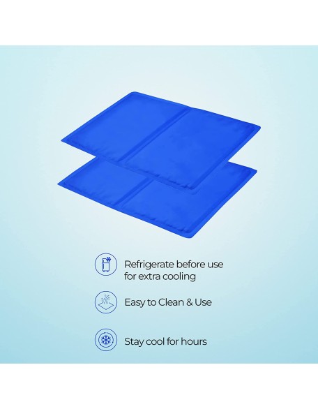 Cooling Gel Pads With Cushion for Pillows, Laptop, Mattress