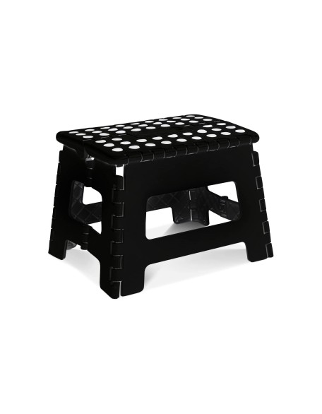 9 Inch Folding Step Stool With Carry Handle & Anti Skid Footpad For Ki