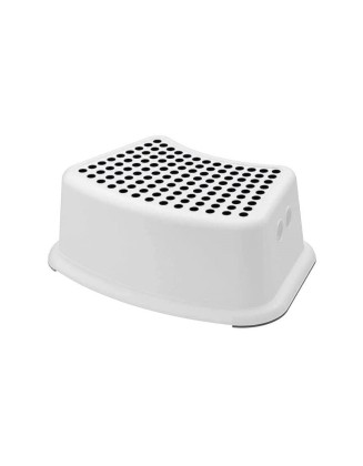 Plastic Child Foot Step Stool Anti-Slip Cover on Top For Children Prac