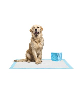 Heavy Duty Puppy Pads 56x56cm With Leak Proof & Odour Control Anti Sli