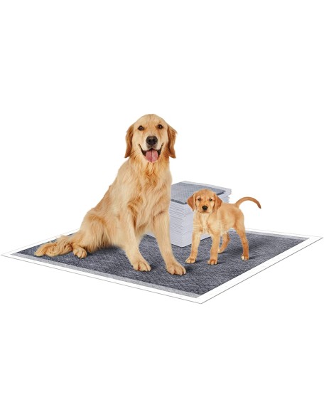 Carbon Fiber Puppy Pee Pads With Leak Proof & Anti Slip Multilayer Hea