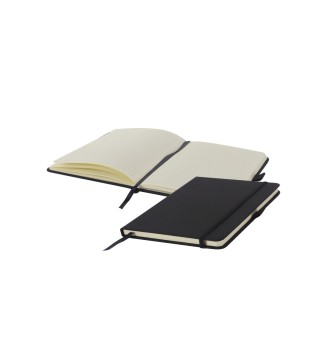 A5 Notebook 160 Pages 70GSM With PU Leather Cover, Pen Loop & Elastic 