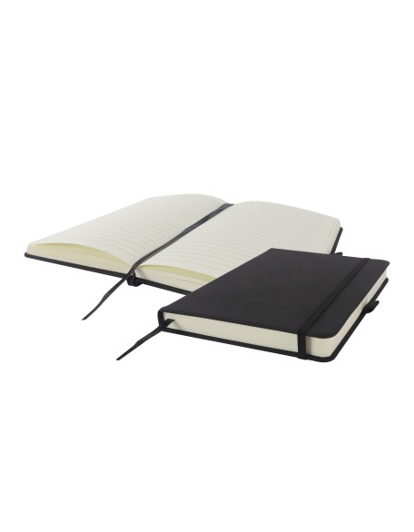 A5 Notebook 240 Pages 100GSM With PU Leather Cover, Pen Loop & Elastic